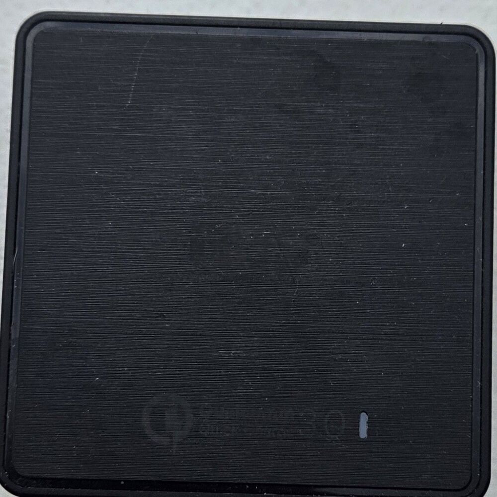 40W 5-Port USB Desktop Charger QC3.0 Fast Charging Block Type-C Multi Port Black